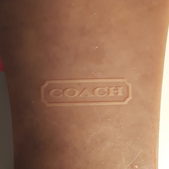 COACH WOMEN'S PLATFORMS SIZE 8.5 - Picture 6 of 8